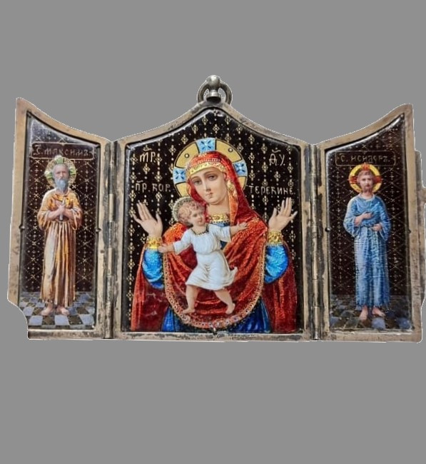 Ikone nach Restauration