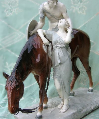 Reiter nach Restauration