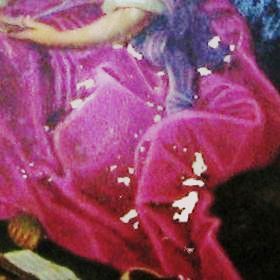 Teller 2 vor Restauration